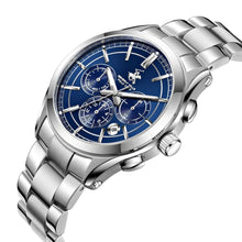 Load image into Gallery viewer, Beverly Hills Polo Club Multifunction Blue Dial Silver
