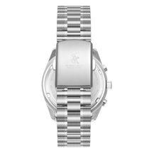 Load image into Gallery viewer, Beverly Hills Polo Club Sporty Dual Time Blue Dial Silver
