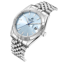 Load image into Gallery viewer, Beverly Hills Polo Club Classy Sky Blue Dial Silver Date
