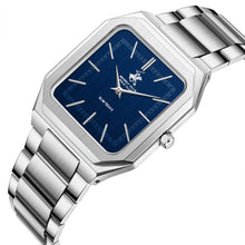 Load image into Gallery viewer, Beverly Hills Polo Club Slim Tech 5 Blue Dial Silver Watch
