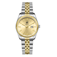Load image into Gallery viewer, Beverly Hills Polo Club Classy Two-Tone Date Watch
