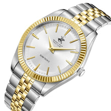 Load image into Gallery viewer, Beverly Hills Polo Club Slim Tech 5 Silver Dial Two-Tone
