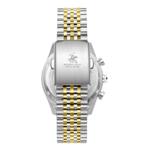 Load image into Gallery viewer, Beverly Hills Polo Club Multifunction Green Dial Two-Tone
