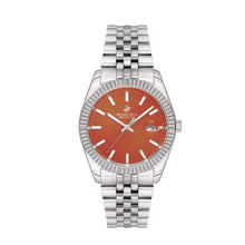 Load image into Gallery viewer, Beverly Hills Polo Club Classy Orange Dial 41mm Silver

