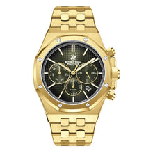Load image into Gallery viewer, Beverly Hills Polo Club Luxury All Gold Date Multifunction

