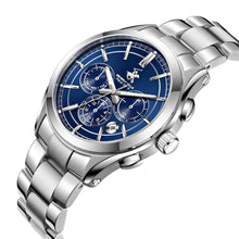 Load image into Gallery viewer, Beverly Hills Polo Club Multifunction Blue Dial Silver
