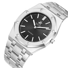 Load image into Gallery viewer, Beverly Hills Polo Club Slim Tech 5 Black Dial Silver Watch
