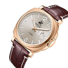 Load image into Gallery viewer, Beverly Hills Polo Club 5 Years Rose Gold Red Leather Watch
