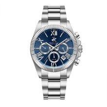 Load image into Gallery viewer, Beverly Hills Polo Club Dual Time Blue Dial Multifunction
