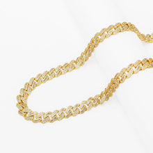 Load image into Gallery viewer, Big Daddy 10MM Baguette Iced Out Gold Cuban Chain - Chain
