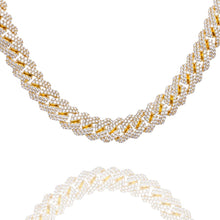 Load image into Gallery viewer, Big Daddy 10MM Straight Edge Cuban Diamond Gold Iced
