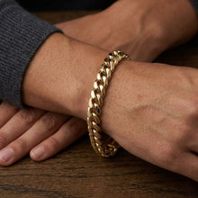 Load image into Gallery viewer, Big Daddy 10MM Cuban Link 18K Gold Bracelet - Bracelet
