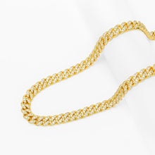 Load image into Gallery viewer, Big Daddy 10MM Iced Out Cuban Link Gold Chain - Chain
