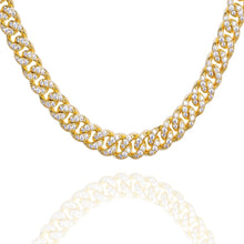 Load image into Gallery viewer, Big Daddy 10MM Iced Out Cuban Link Gold Chain - Chain
