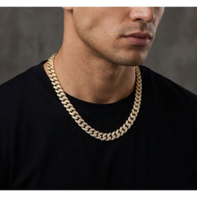 Load image into Gallery viewer, Big Daddy 10MM Iced Out Cuban Link Gold Chain - Chain

