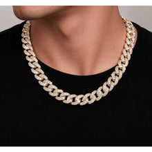 Load image into Gallery viewer, Big Daddy 10MM Iced Out Miami Cuban Link Gold Chain - Chain
