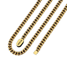 Load image into Gallery viewer, Big Daddy 10mm Miami Cuban Link Gold Chain - Chain

