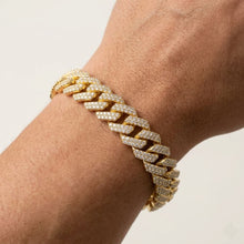 Load image into Gallery viewer, Big Daddy 10MM Straight Edge Cuban Diamond Gold Iced
