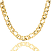 Load image into Gallery viewer, Big Daddy 11MM Gold Figaro Chain - Chain
