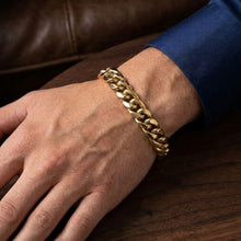 Load image into Gallery viewer, Big Daddy 12MM Cuban Link 18K Gold Bracelet - Bracelet
