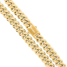 Load image into Gallery viewer, Big Daddy 12MM Cuban Link 18K Gold Chain - Chain
