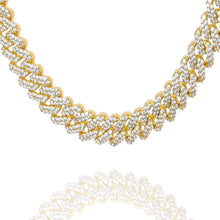 Load image into Gallery viewer, Big Daddy 12MM Full Iced Out Cuban Gold Chain - Chain
