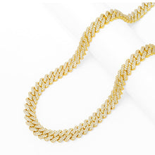 Load image into Gallery viewer, Big Daddy 12MM Full Iced Out Cuban Gold Chain - Chain
