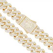 Load image into Gallery viewer, Big Daddy 12MM Full Iced Out Cuban Gold Chain - Chain
