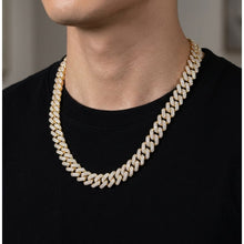 Load image into Gallery viewer, Big Daddy 12MM Full Iced Out Cuban Gold Chain - Chain
