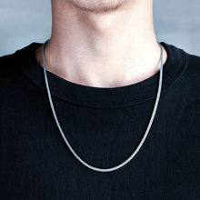 Load image into Gallery viewer, Big Daddy 2.5mm Men’s Rope Silver Chain - Chain
