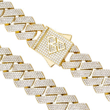 Load image into Gallery viewer, Big Daddy 20MM Iced Out Cuban Link Gold Chain - Chain
