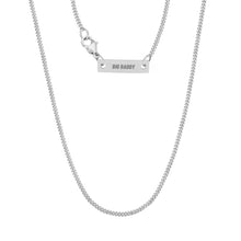 Load image into Gallery viewer, Big Daddy 2mm Cuban Silver Chain - Chain
