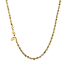 Load image into Gallery viewer, Big Daddy 4mm Stainless Steel Gold Rope Chain - Chain
