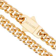 Load image into Gallery viewer, Big Daddy 5MM Cuban Curb 18K Gold Chain - Chain
