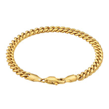 Load image into Gallery viewer, Big Daddy 5mm Cuban Link Gold Bracelet - Bracelet
