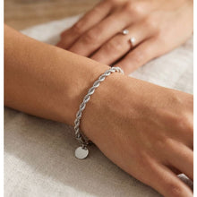Load image into Gallery viewer, Big Daddy 5mm Rope Chain Silver Bracelet - Bracelet
