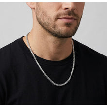 Load image into Gallery viewer, Big Daddy 5MM Silver Steel Spiga Rope Chain - Chain
