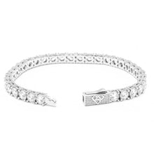 Load image into Gallery viewer, Big Daddy 6MM Diamond Silver Tennis Iced Out Bracelet
