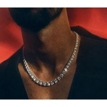 Load image into Gallery viewer, Big Daddy 6MM Diamond Silver Tennis Iced Out Chain - Chain
