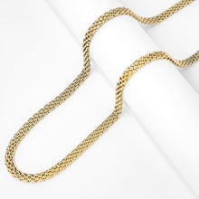 Load image into Gallery viewer, Big Daddy 6MM Gold Flat Herringbone Chain - Chain
