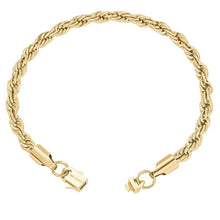 Load image into Gallery viewer, Big Daddy 6MM Gold Rope Bracelet - Bracelet
