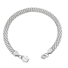 Load image into Gallery viewer, Big Daddy 6MM Silver Flat Herringbone Bracelet - Bracelet
