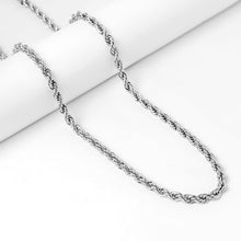 Load image into Gallery viewer, Big Daddy 6MM Silver Steel Rope Chain - Chain
