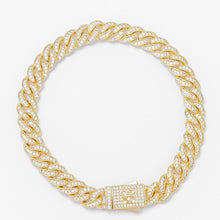 Load image into Gallery viewer, Big Daddy 8MM Bling Cuban Gold Iced Out Bracelet - Bracelet
