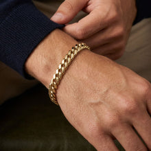 Load image into Gallery viewer, Big Daddy 8MM Cuban Link 18K Gold Bracelet - Bracelet
