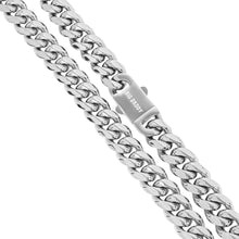 Load image into Gallery viewer, Big Daddy 8MM Cuban Link Silver Chain - Chain
