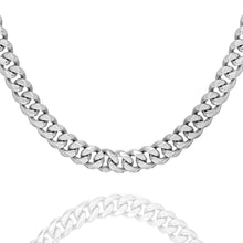 Load image into Gallery viewer, Big Daddy 8MM Cuban Link Silver Chain - Chain
