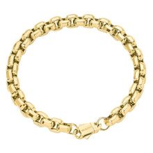 Load image into Gallery viewer, Big Daddy 8MM Gold Franco Box Chain Bracelet - Bracelet
