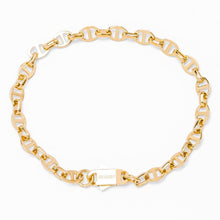 Load image into Gallery viewer, Big Daddy 8MM Gold Mariner Link Bracelet - Bracelet
