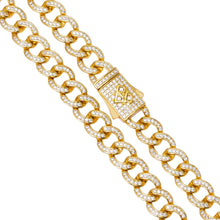 Load image into Gallery viewer, Big Daddy 8MM Iced Cuban Gold Chain - Chain
